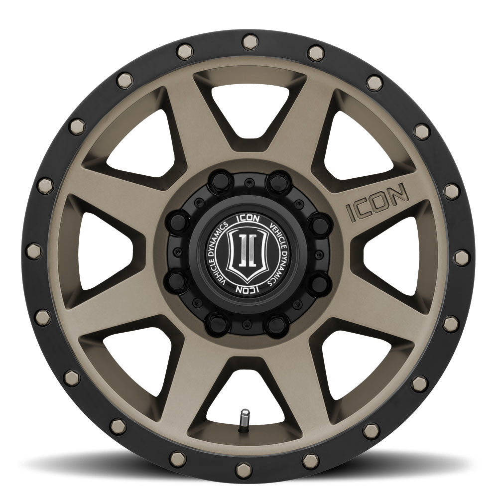 ICON Rebound 17x8.5 8x6.5 13mm Offset 5.25in BS 121.4mm Bore Bronze Wheel - 1817858052BR