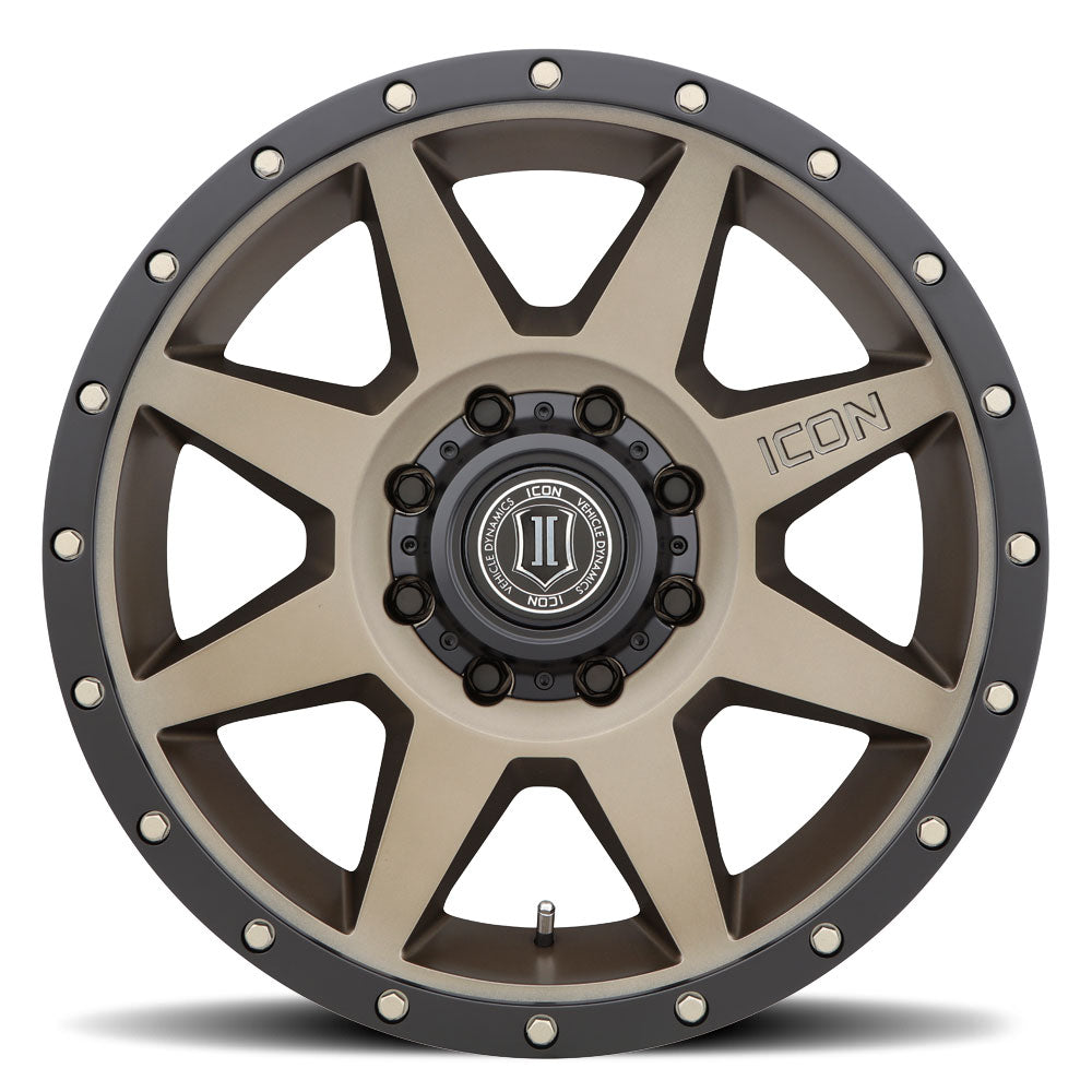 ICON Rebound 20x9 8x6.5in 12mm Offset 5.5in BS Bronze Wheel - 1820908055BR