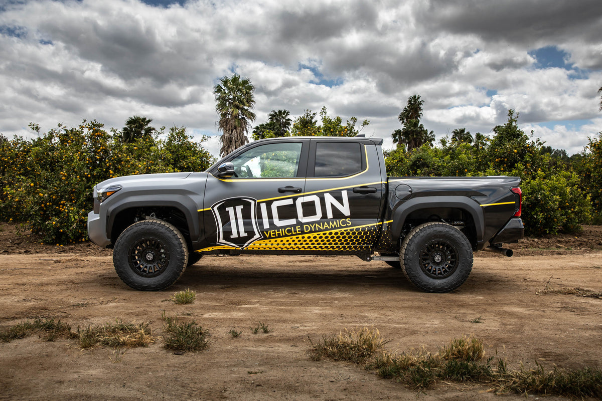 ICON 2024+ Toyota Tacoma 1.25in-3in Stage 7 Suspension System Tubular w/ Triple Rate Spring - K53297TS