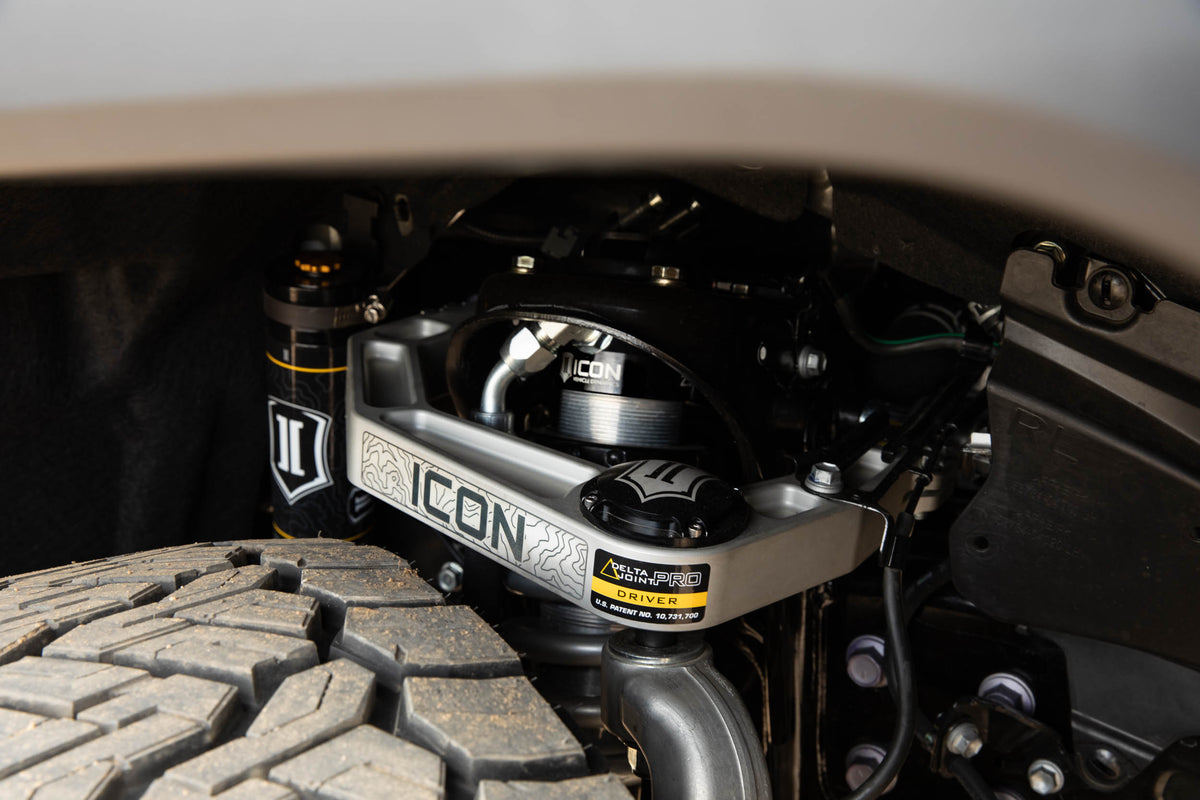 ICON 2024+ Toyota Tacoma 1.25in-3in Stage 10 Suspension System Billet - K53300