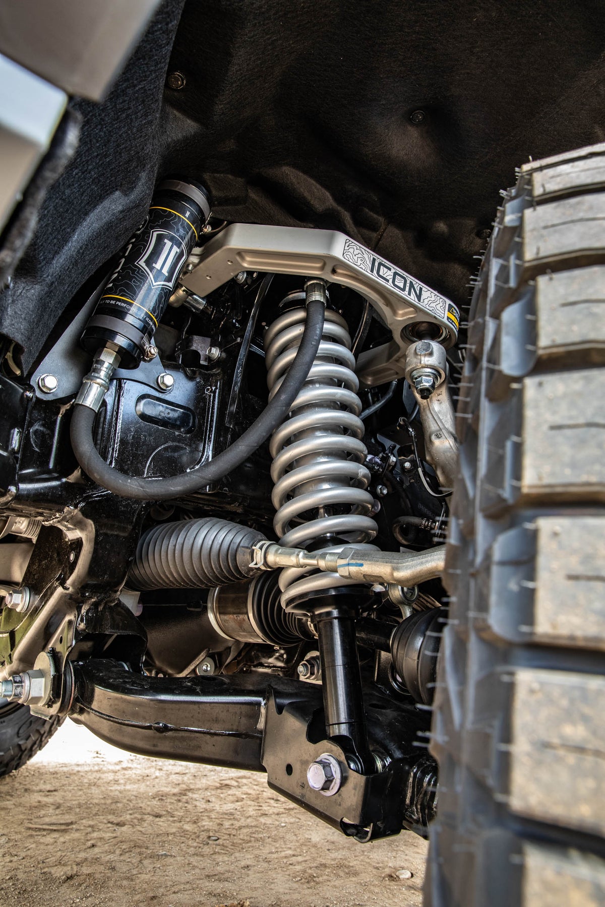 ICON 2024+ Toyota Tacoma 1.25in-3in Stage 7 Suspension System - Billet - K53297