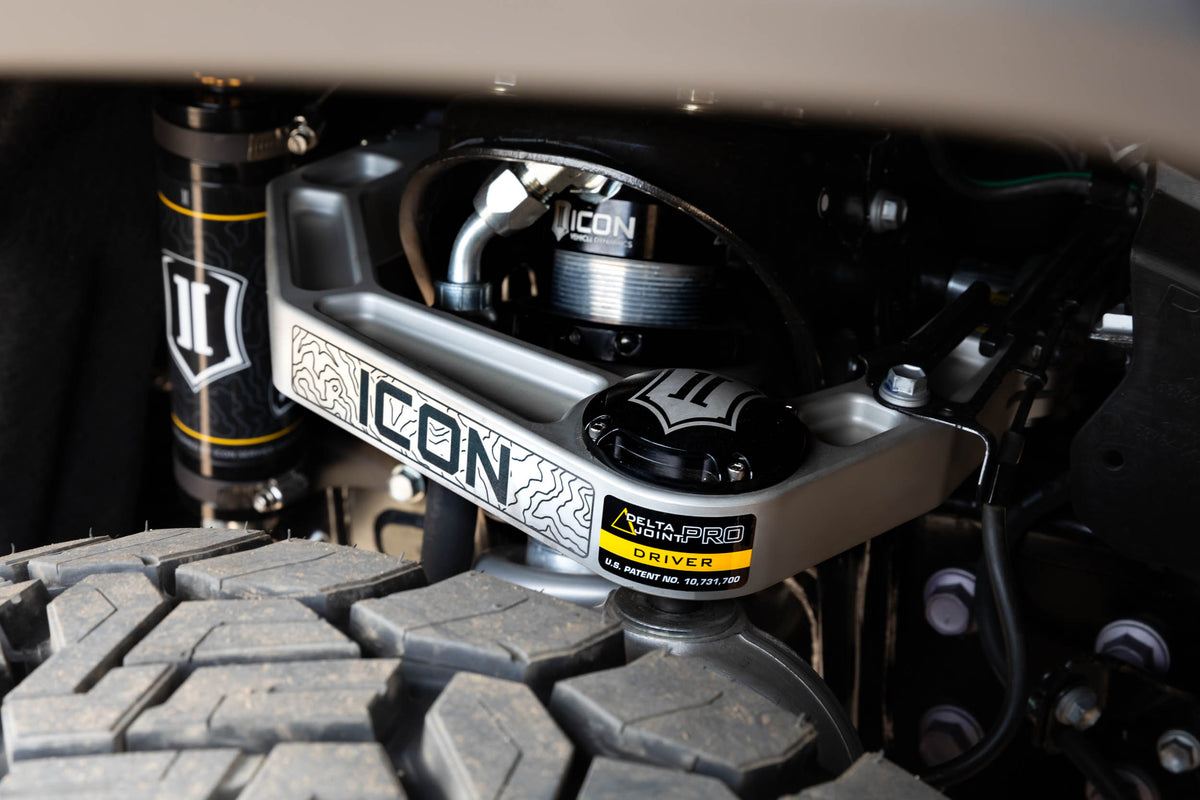 ICON 2024+ Toyota Tacoma 1.25in-3in Stage 4 Suspension System Billet - K53294