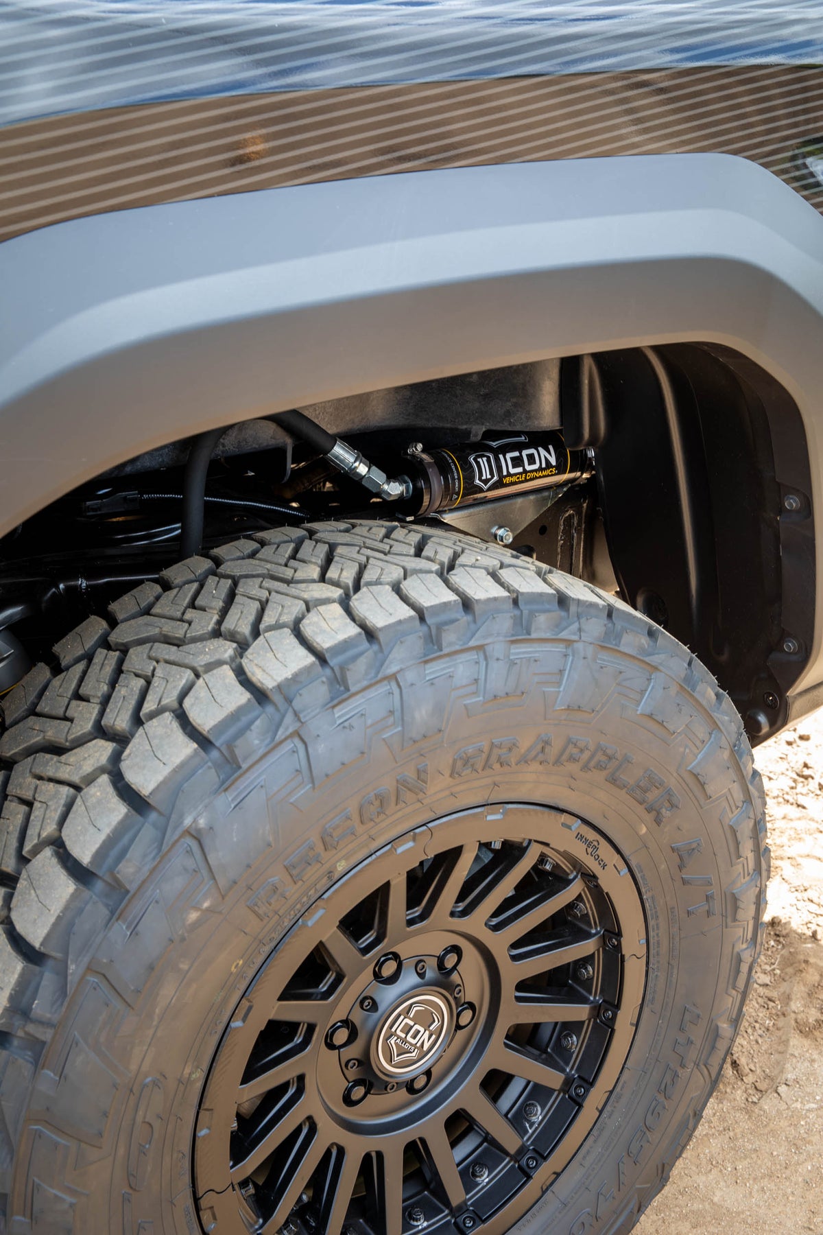 ICON 2024+ Toyota Tacoma 1.25in-3in Stage 7 Suspension System Tubular - K53297T