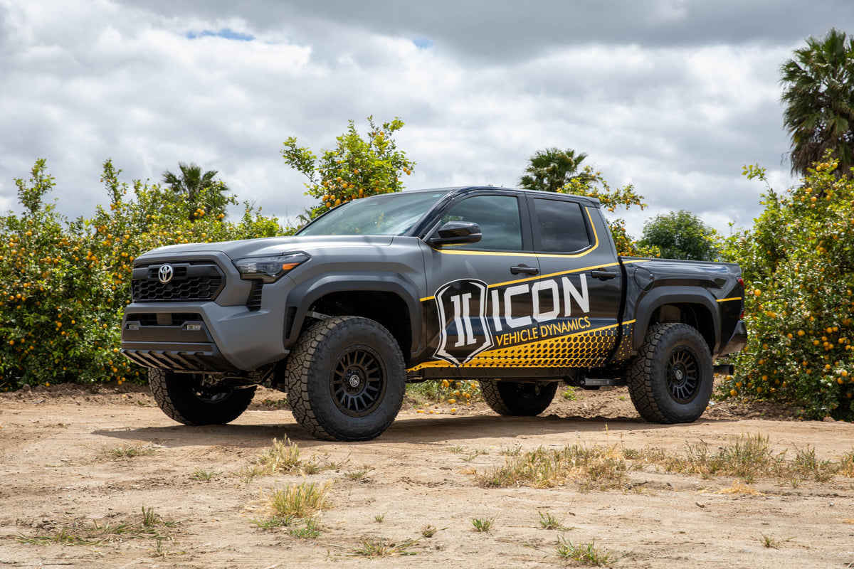 ICON 2024+ Toyota Tacoma 1.25in-3in Stage 8 Suspension System Billet w/ Triple Rate Spring - K53298S