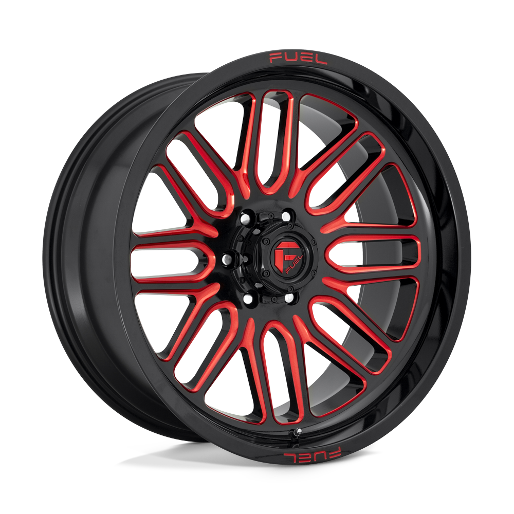 Fuel Off-Road D663 20X10 Gloss Black W/ Red Tint 5x127 -18mm