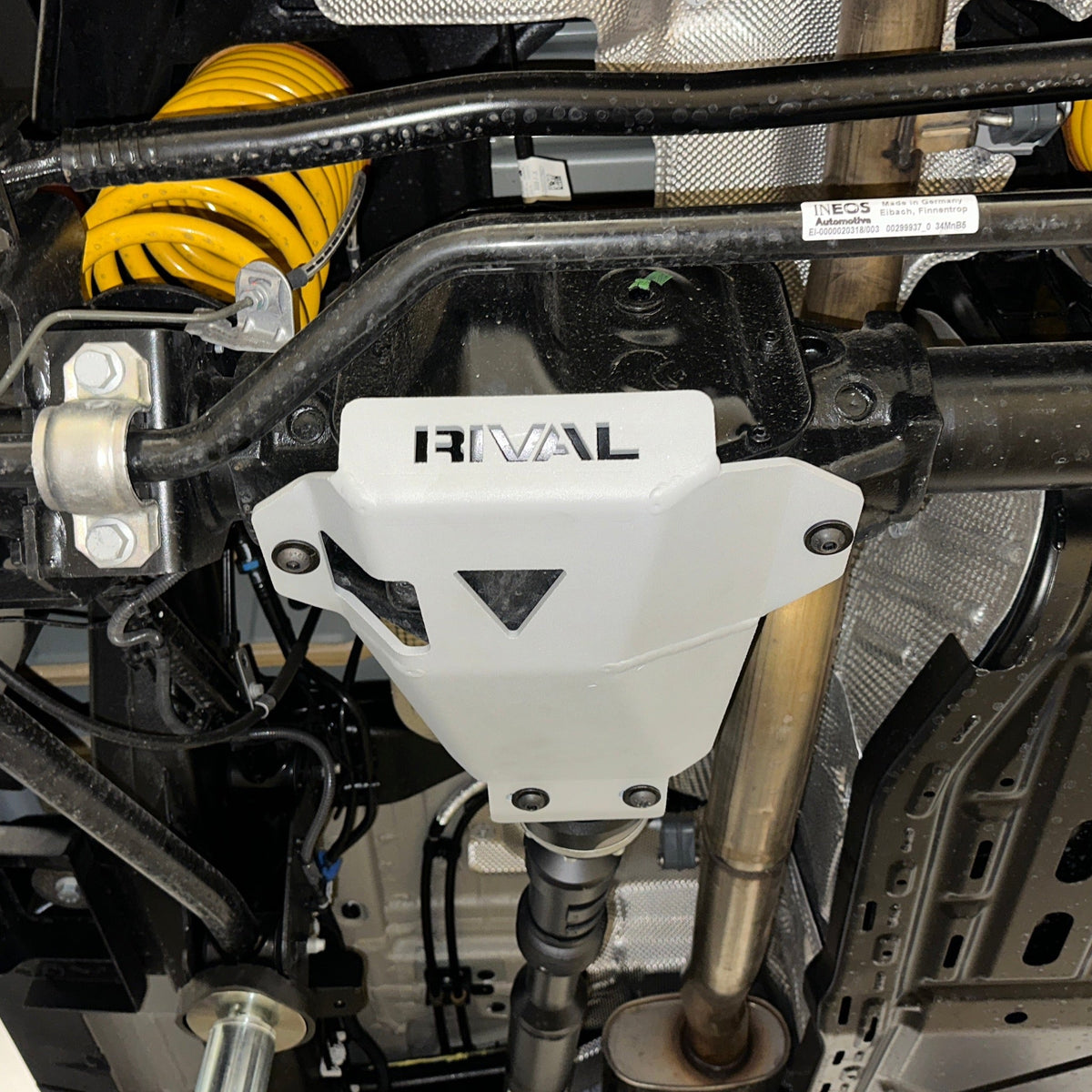 Rival Ineos Grenadier Aluminum Rear Differential Skid Plate - 2333.4505.1.6