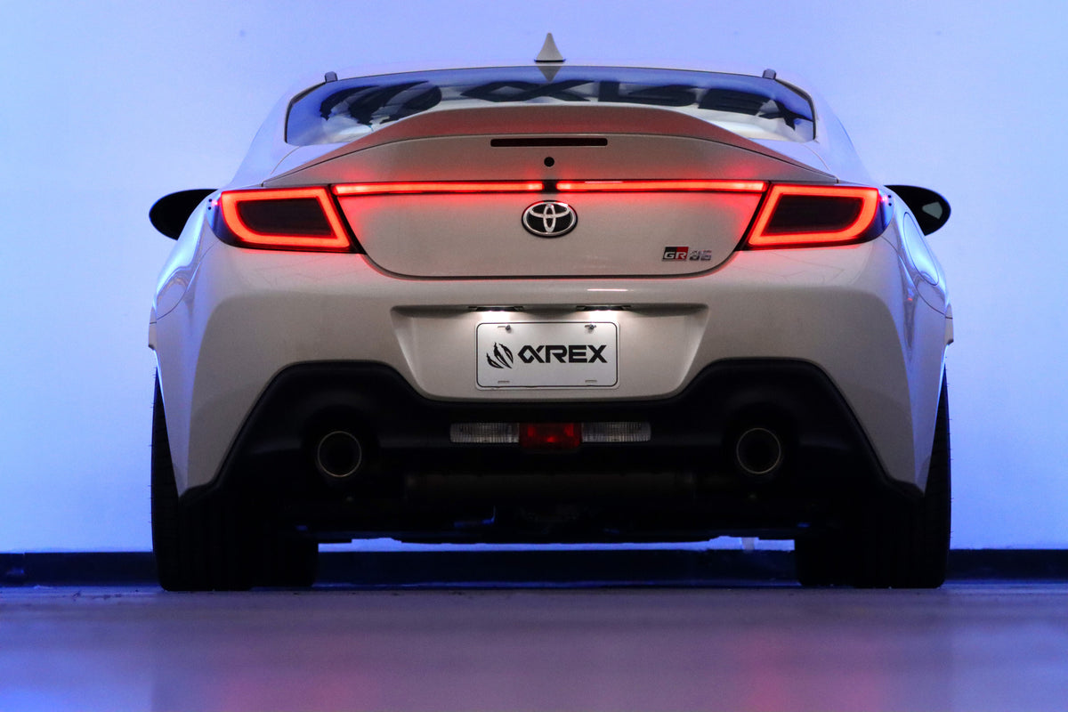 AlphaRex 22+ Toyota GR86/Subaru BRZ LUXX-Series LED Tail Lights Vivid Red - 675030
