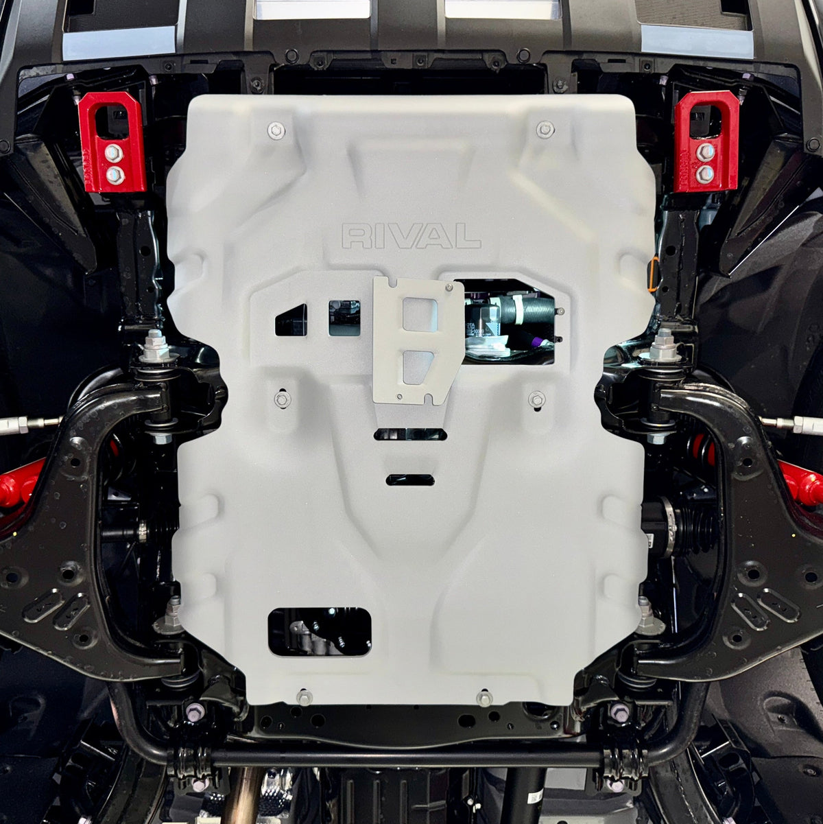 Rival 2024-Present Toyota Tacoma 4th Gen Aluminum Engine Skid Plate - 2333.9571.3.6