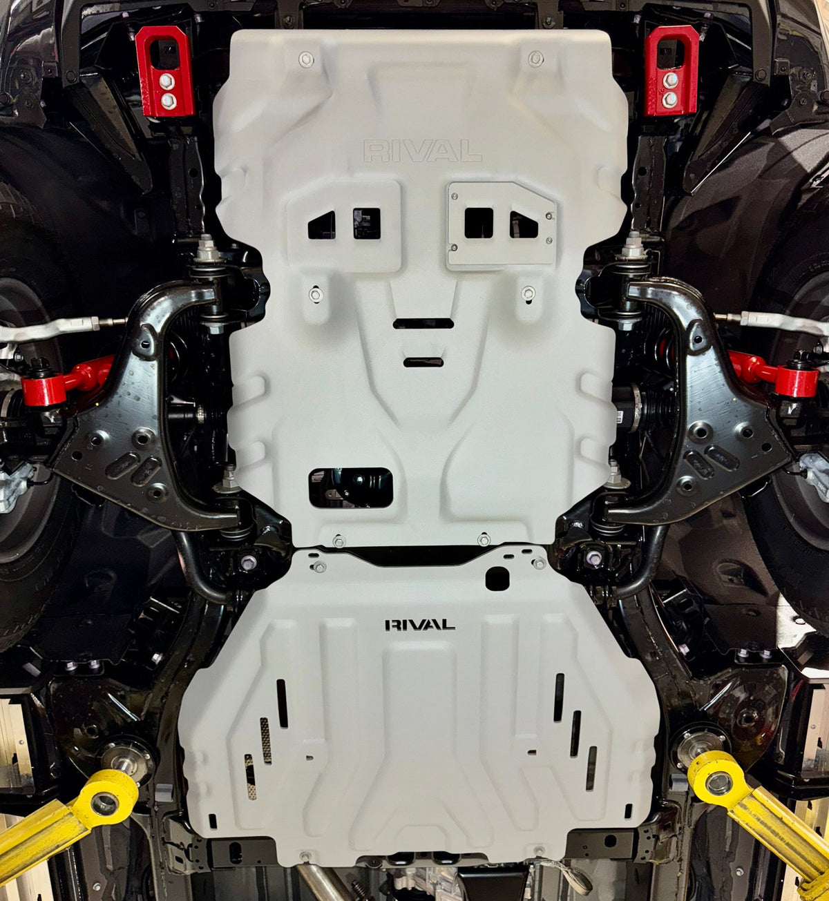 Rival 2024-Present Toyota Tacoma 4th Gen Aluminum Engine Skid Plate - 2333.9571.3.6