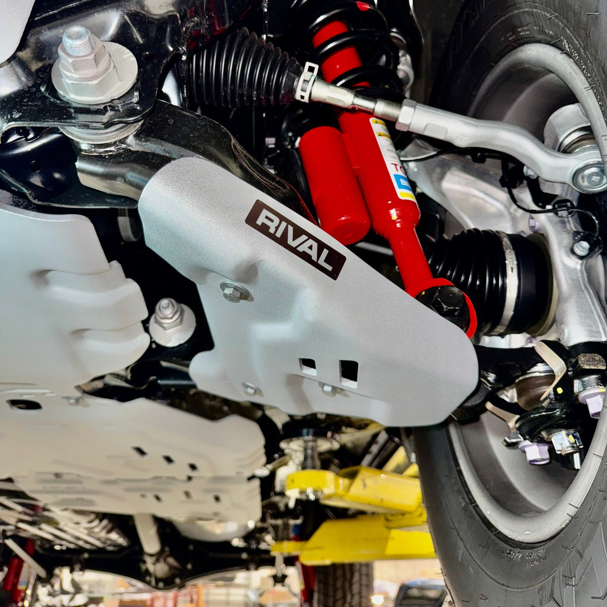 Rival 24-26 Toyota Land Cruiser / 24-26 Lexus GX550 / 25-26 Toyota 4Runner Lower Control Skid Plates - 2333.9574.2.6