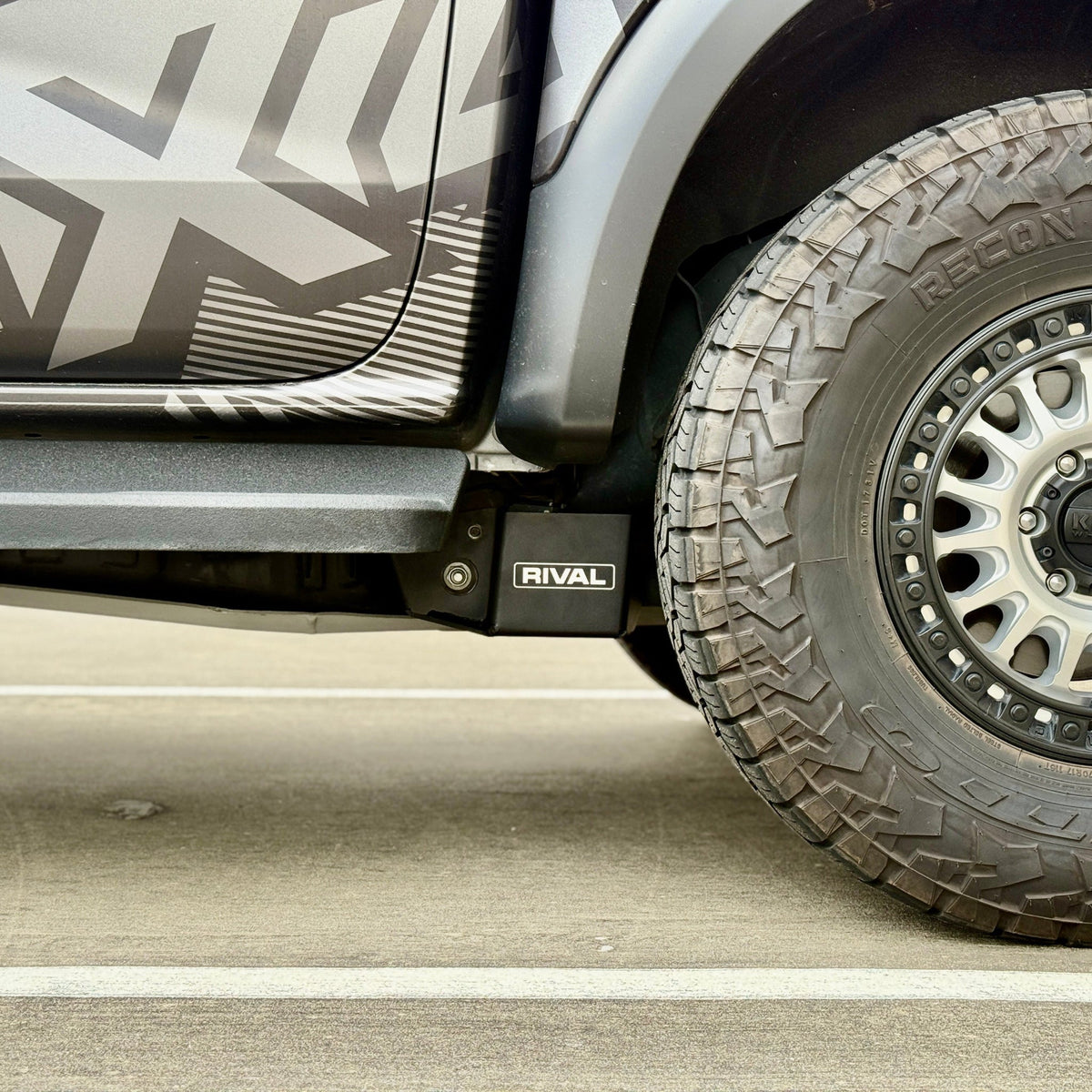 Rival 24-25 Ford Ranger Raptor Rear Suspension Travel Sensor Aluminum Armor Set - 2333.1804.1.6