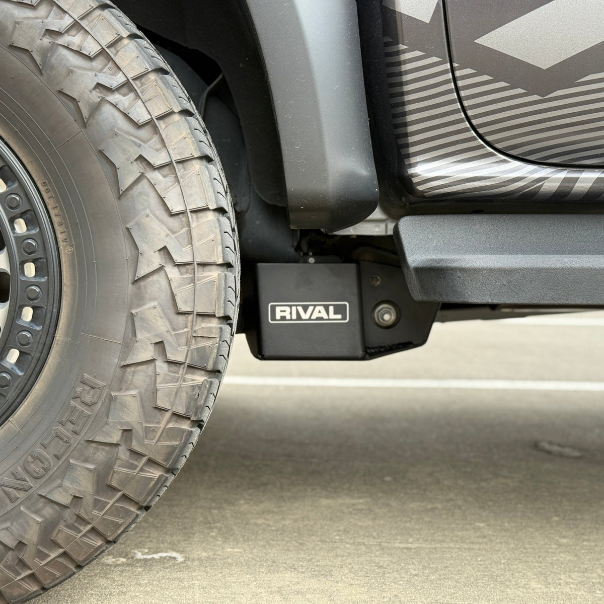 Rival 24-25 Ford Ranger Raptor Rear Suspension Travel Sensor Aluminum Armor Set - 2333.1804.1.6