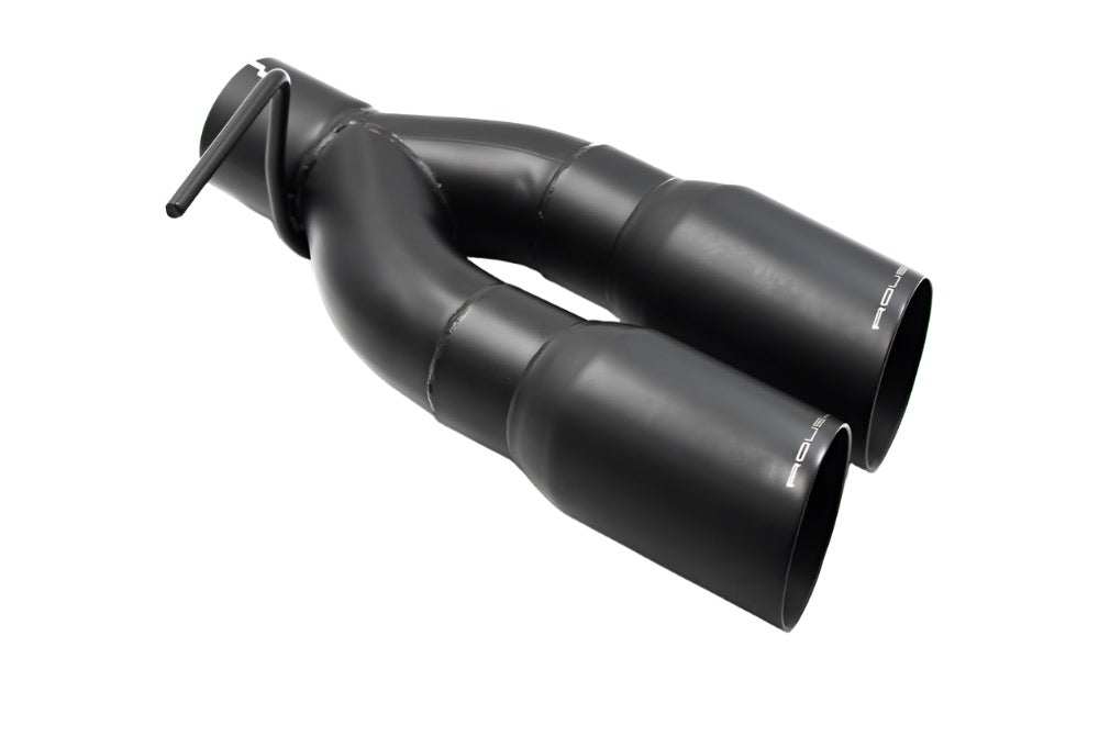 Roush - 2015-2026 Roush F-150 4" Black Exhaust Y-Tip Kit - 422319