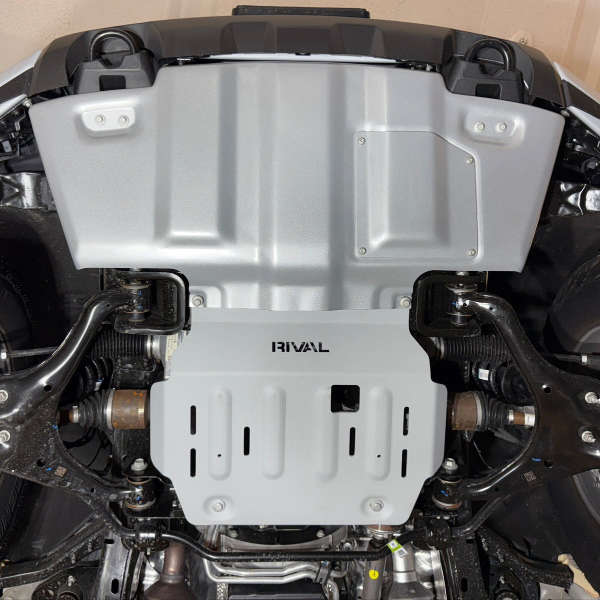 RIVAL 2015+ Ford F150 Ecoboost Aluminum Engine Skid Plate Except 2.7 - 2333.1856.2.6