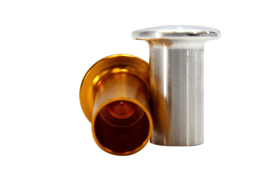 ISR Performance Drift Knob Button - Nissan 240sx - Silver - IS-DKB240-S
