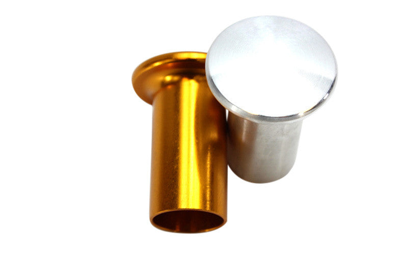 ISR Performance Drift Knob Button - Nissan 240sx - Silver - IS-DKB240-S