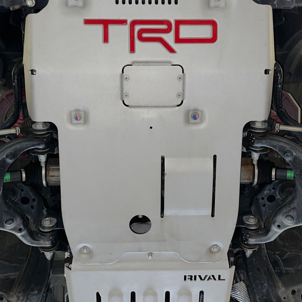 Rival 2016-2023 Toyota Tacoma 3Gen 4WD Aluminum Transmission Transfer Case Skid Plate - 2333.9541.2.6