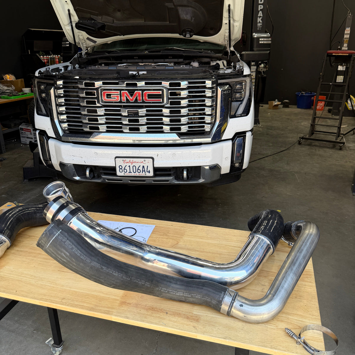 S&B Cold and Hot Side Intercooler Pipe for 2020-2026 Silverado / Sierra Duramax L5P 6.6L - 83-1007