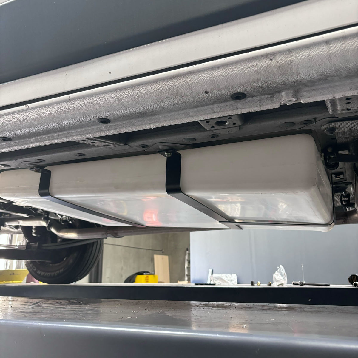 S&amp;B 36 Gallon UNDERCARRIAGE Fresh/Grey WATER TANK FOR 2013-2025 DODGE / RAM PROMASTER 2500, 3500 159” AND 159&quot; EXT - 10-3021