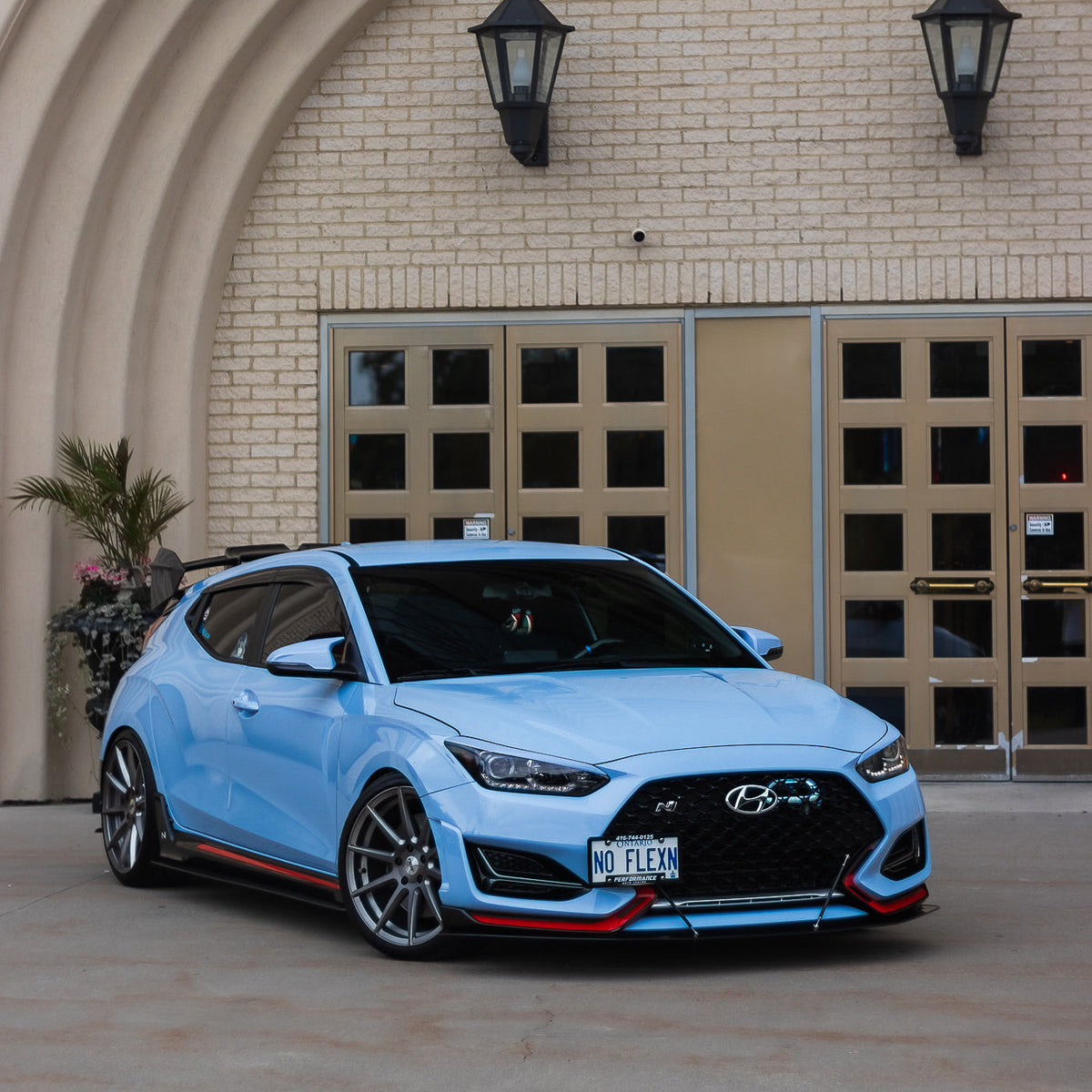 Velossa Tech - 2019-2022 Hyundai Veloster N (non-DCT) BIG MOUTH &quot;LIT KIT&quot; Ram Air Intake Snorkel