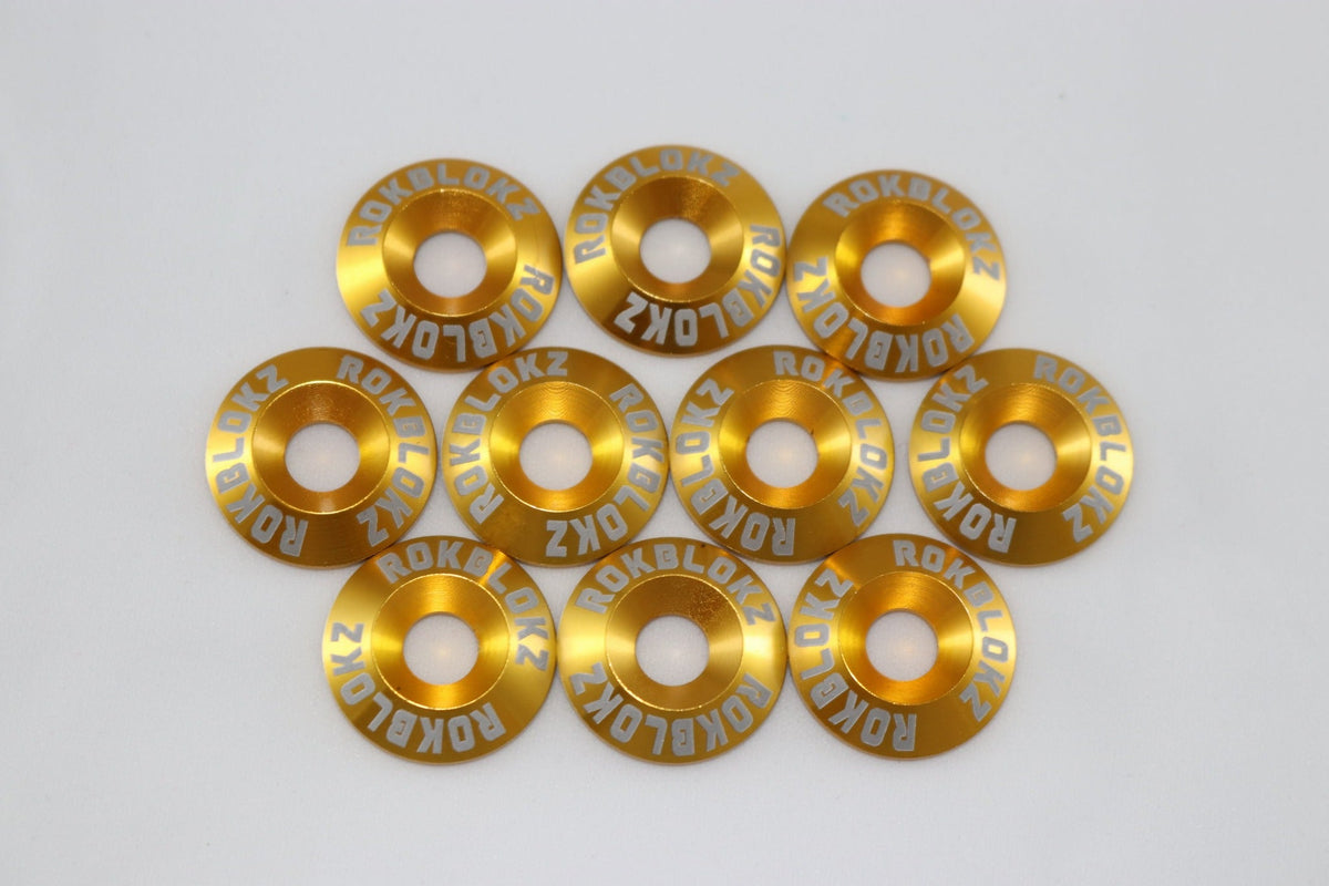 RokBlokz Anodized Aluminum Washer Kits for RZR XP 1000