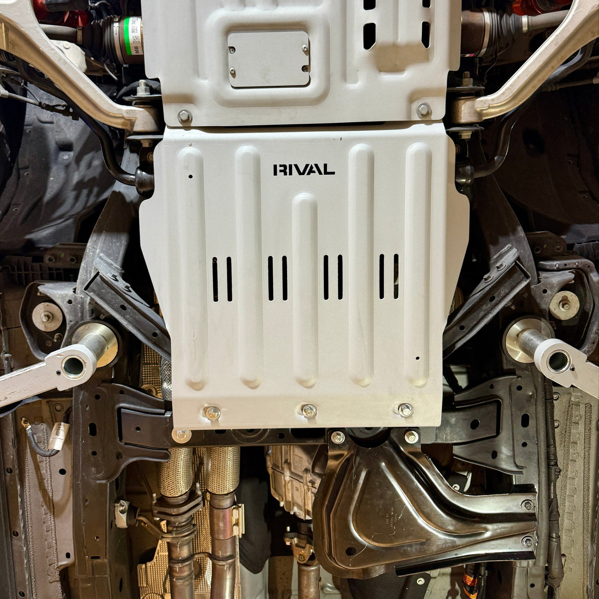 Rival 2021-Present Ford Bronco 2Door 4Door Aluminum Transmission Skid Plate - 2333.1898.1.6