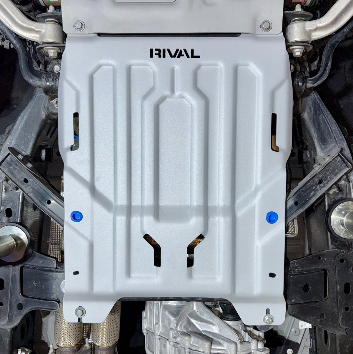 Rival 24-25 Ford Ranger Aluminum Transmission Skid Plate - 2333.1886.4.6