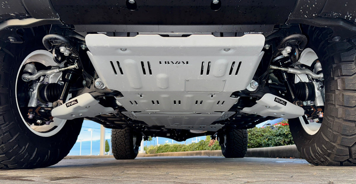 Rival 24-26 Toyota Land Cruiser / 24-26 Lexus GX550 / 25-26 Toyota 4Runner Lower Control Skid Plates - 2333.9574.2.6