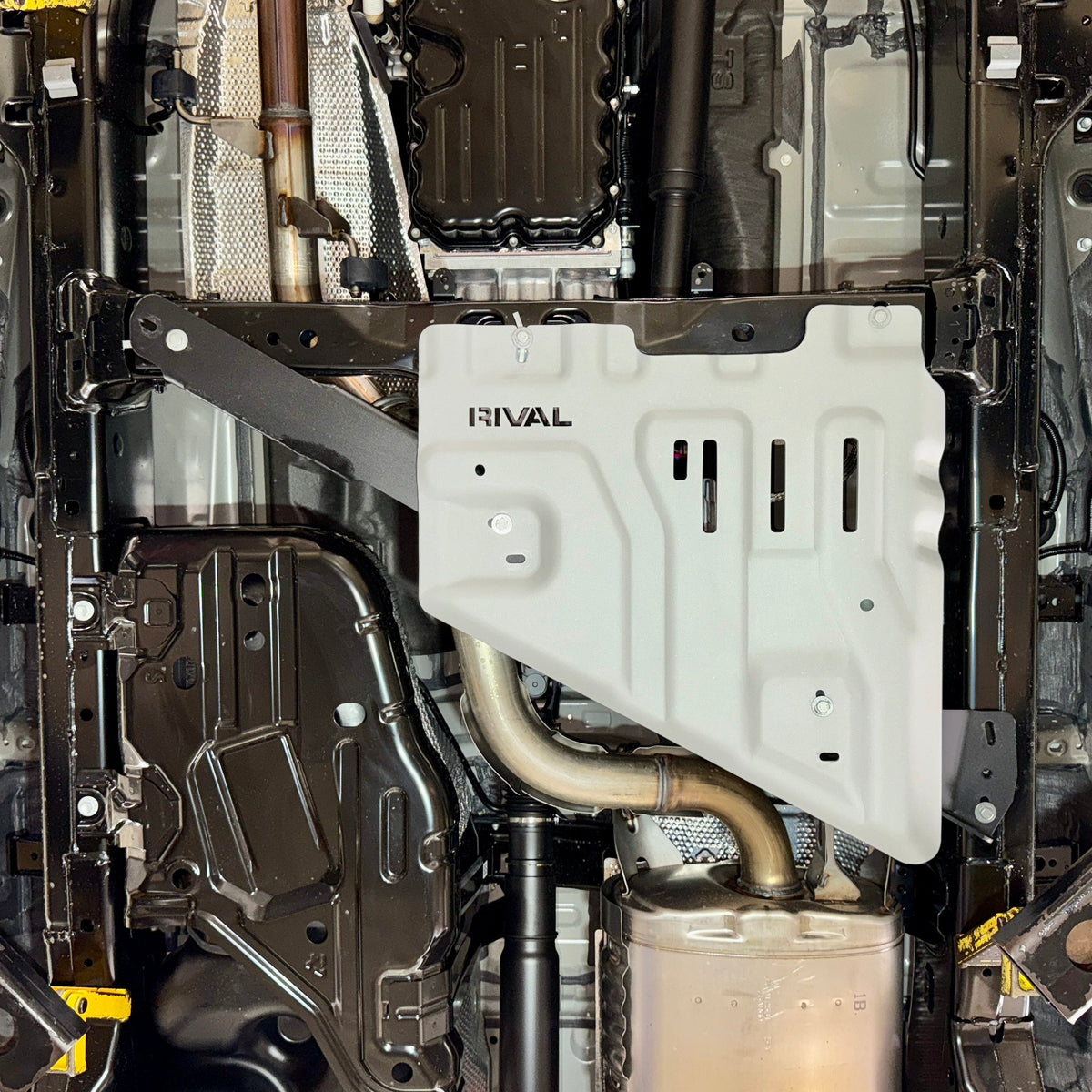 Rival 24-26 Toyota Tacoma i-Force / 25-26 Toyota 4Runner i-Force Aluminum Transfer Case Skid Plate - 2333.9582.3.6