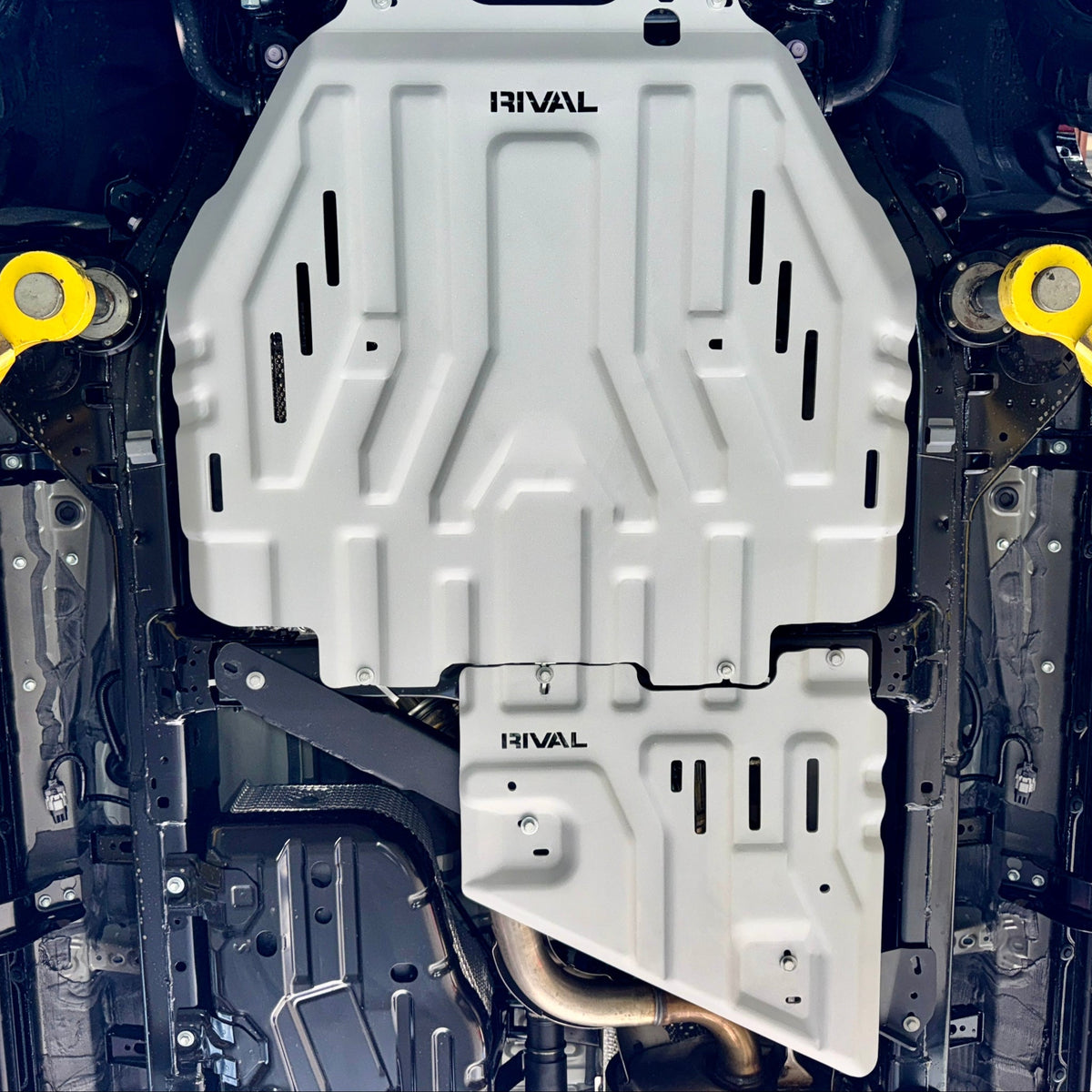 Rival 24-26 Toyota Tacoma i-Force / 25-26 Toyota 4Runner i-Force Aluminum Transfer Case Skid Plate - 2333.9582.3.6