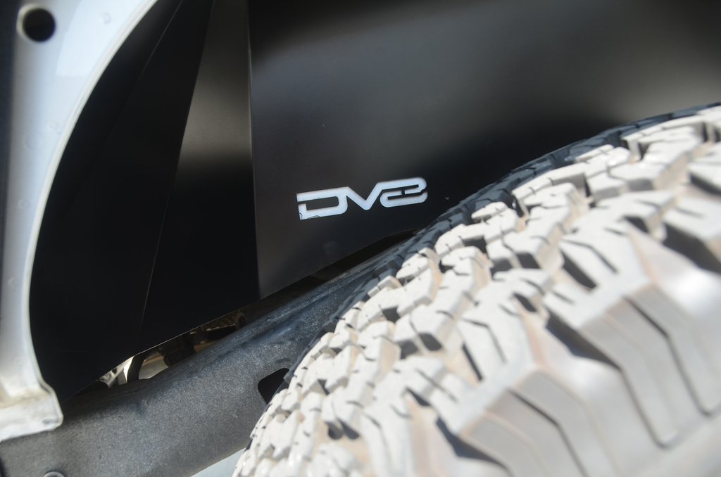DV8 Offroad - Inner Fender; Rear; Black Finish - INFEND-01RB