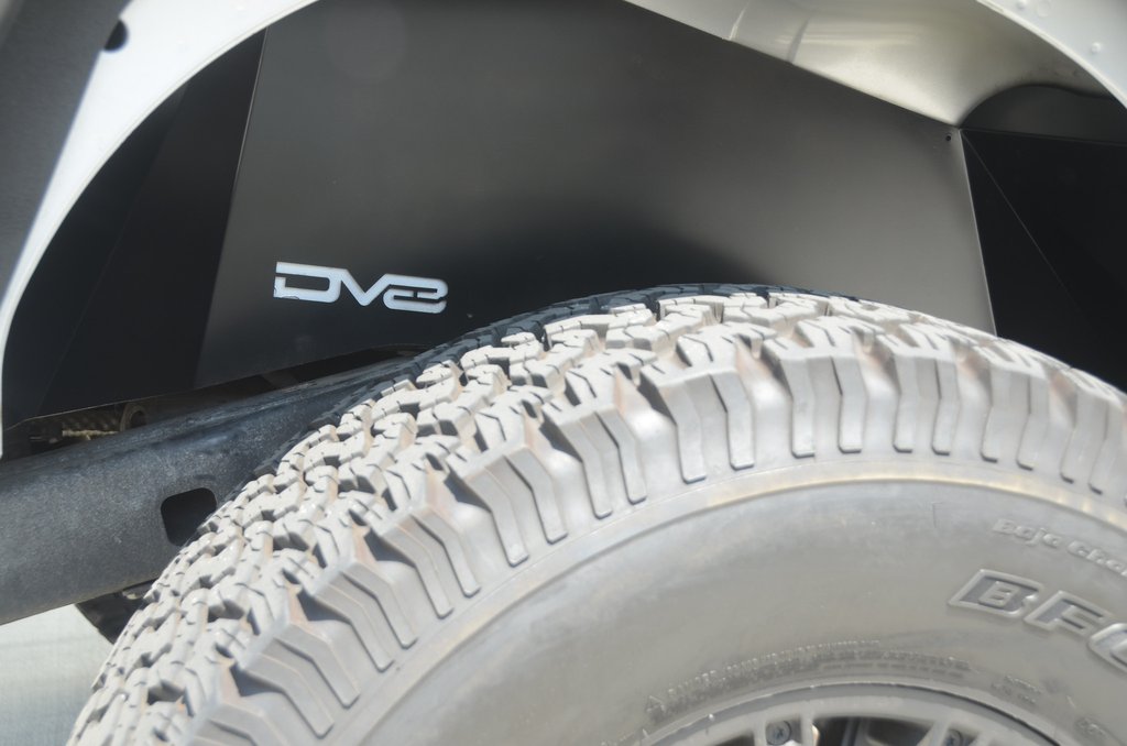 DV8 Offroad - Inner Fender; Rear; Black Finish - INFEND-01RB