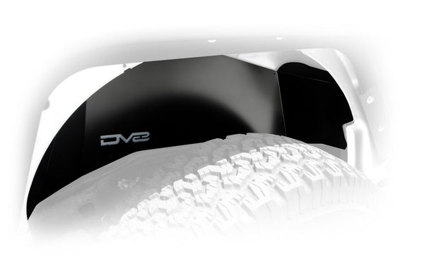 DV8 Offroad - Inner Fender; Rear; Black Finish - INFEND-01RB