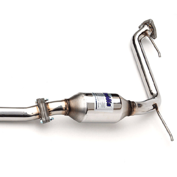 Invidia 06-08 Honda Fit 50mm (101mm tip) Cat-back Exhaust - HS06HF1GTP