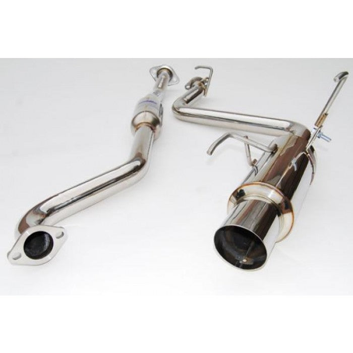 Invidia 08-11 Subaru Impreza Non-Turbo N1 Stainless Steel Tip Resonator 63mm Piping Cat-back Exhaust - HS08SI4GTP