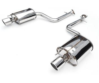 Invidia 15+ Lexus IS200t Q300H Dual Stainless Steel Tip Cat-back Exhaust - HS15LIS2G3SH