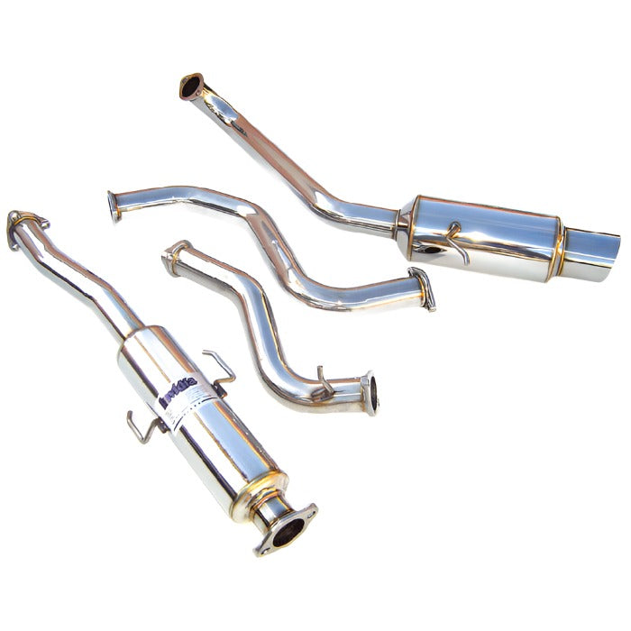 Invidia 88-91 CRX EF8 60mm (101mm tip) N1 Cat-back Exhaust - HS88HCXGTP