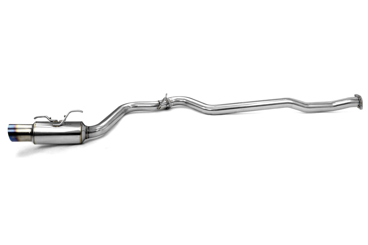 Invidia 08+ WRX Hatch / 08 STi 76mm RACING Titanium Tip Cat-back Exhaust - HS08SW5GRT