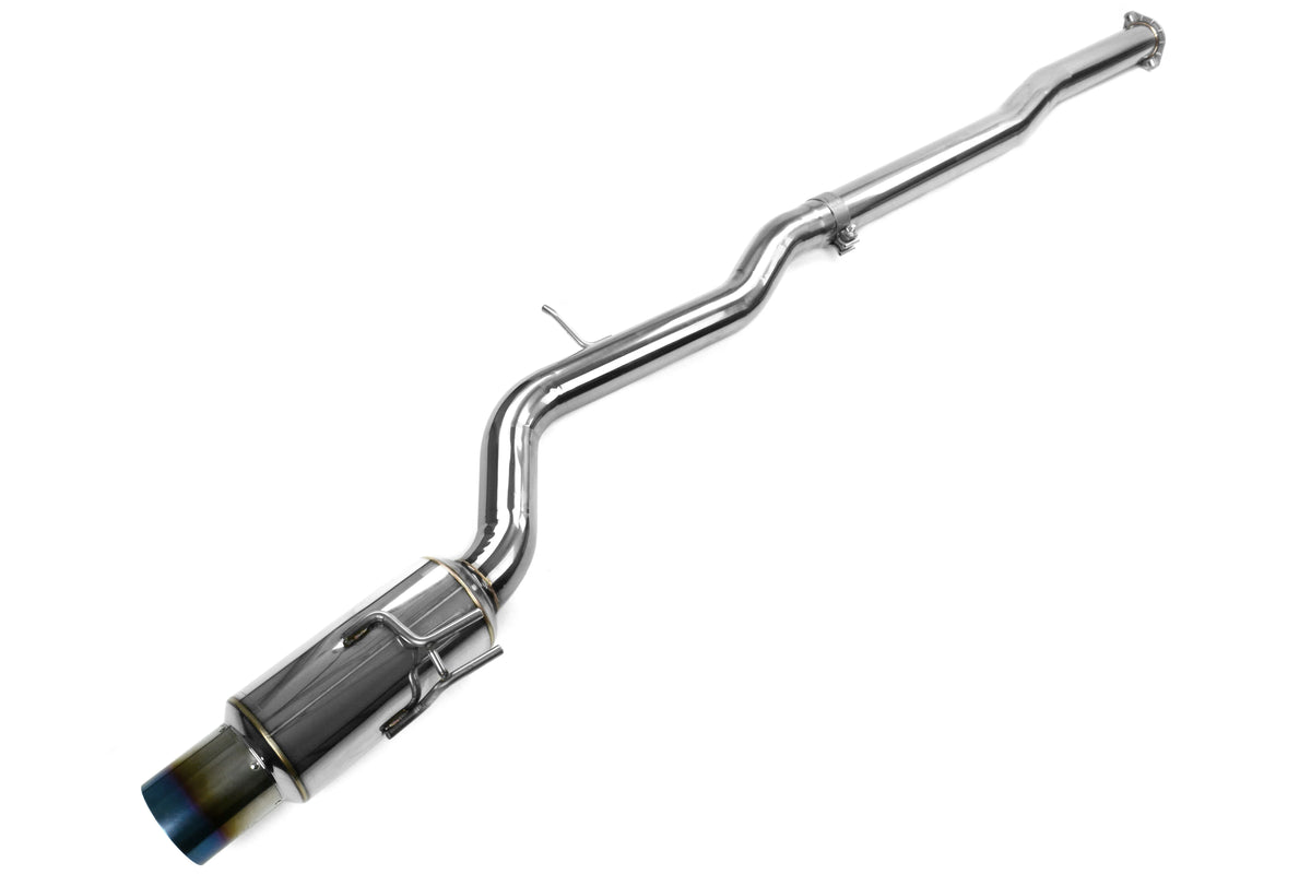 Invidia 09+ EVO 10 RACING Titanium Tip Cat-back Exhaust - HS09MEXGRT