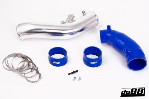do88 - SAAB 9-3 2.8T V6 06-11 Inlet pipe with Blue hoses - IR-100R