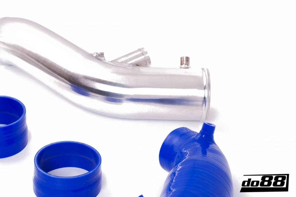 do88 - SAAB 9-3 2.8T V6 06-11 Inlet pipe with Blue hoses - IR-100B