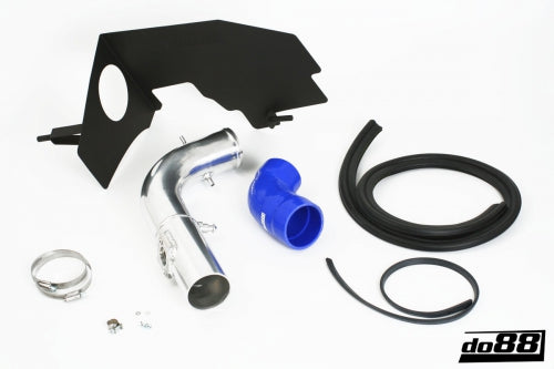 do88 - SAAB 9-3 2.0T 2005- Turbo intake system without filter, black hose - IR-110R