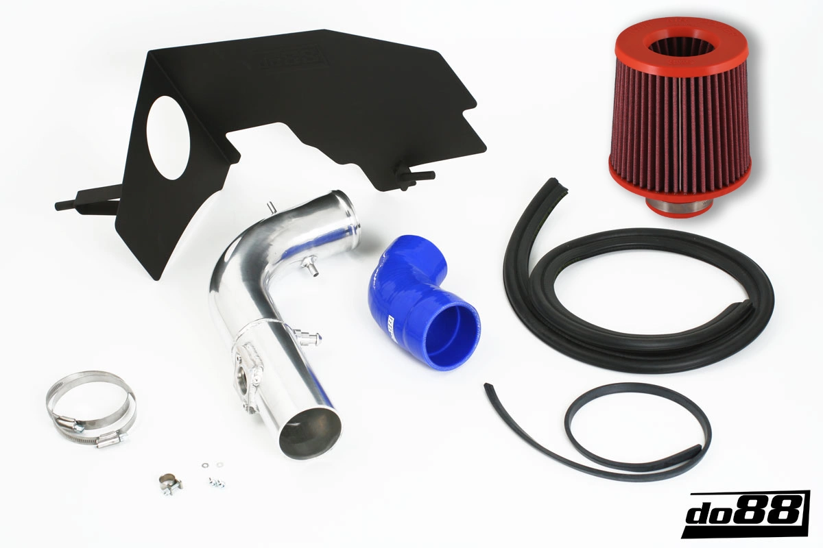 do88 - SAAB 9-3 2.0T 2005- Turbo intake system without filter, black hose - IR-110S