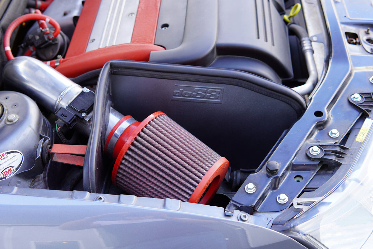 do88 - SAAB 9-3 2.0T 2005- Turbo intake system without filter, black hose - IR-110S