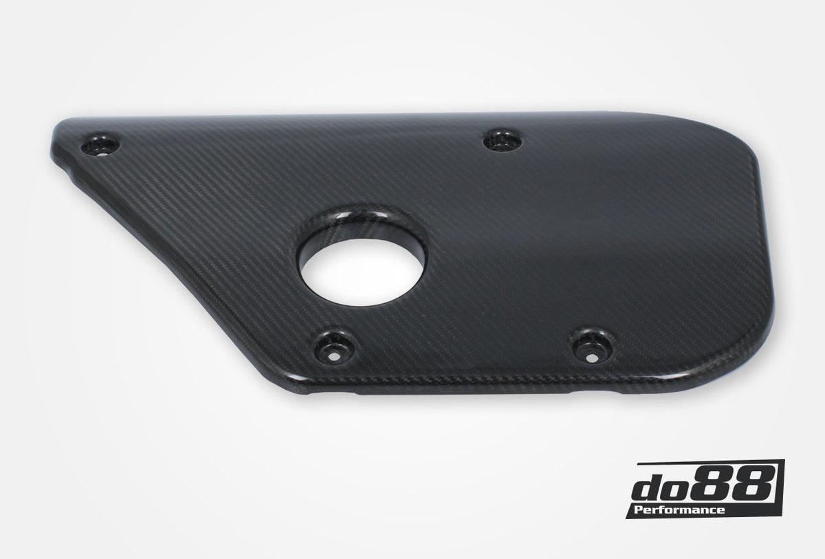 do88 - Volvo S60 V60 V70 T6 Inlet pipe, Black hoses, Carbon fiber cover - IR-120-MK-B
