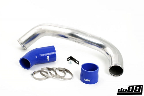 do88 - Volvo C30/C70/S40/V50 Turbo 04-13 (13-) Inlet pipe, Blue hoses - IR-V50-B