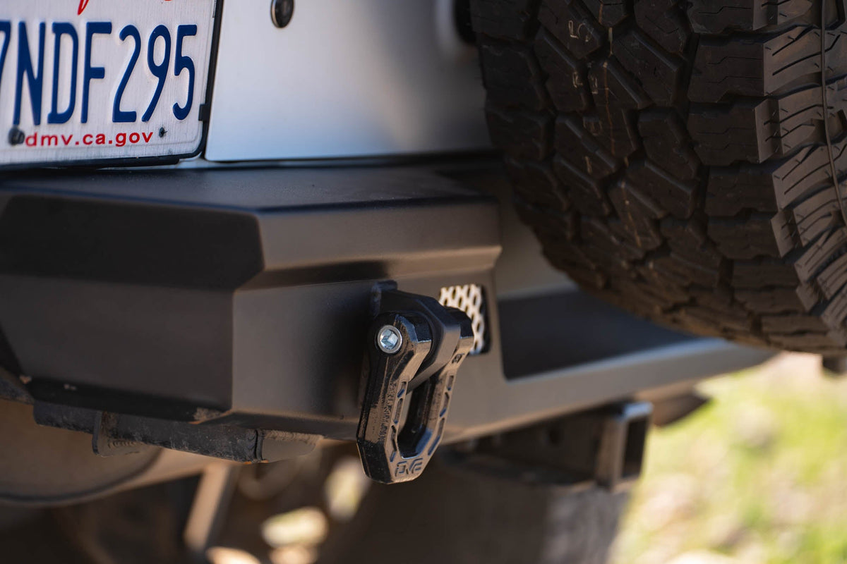 DV8 Offroad - 2007-2018 Jeep Wrangler JK | MTO Series Rear Bumper - RBJK-13