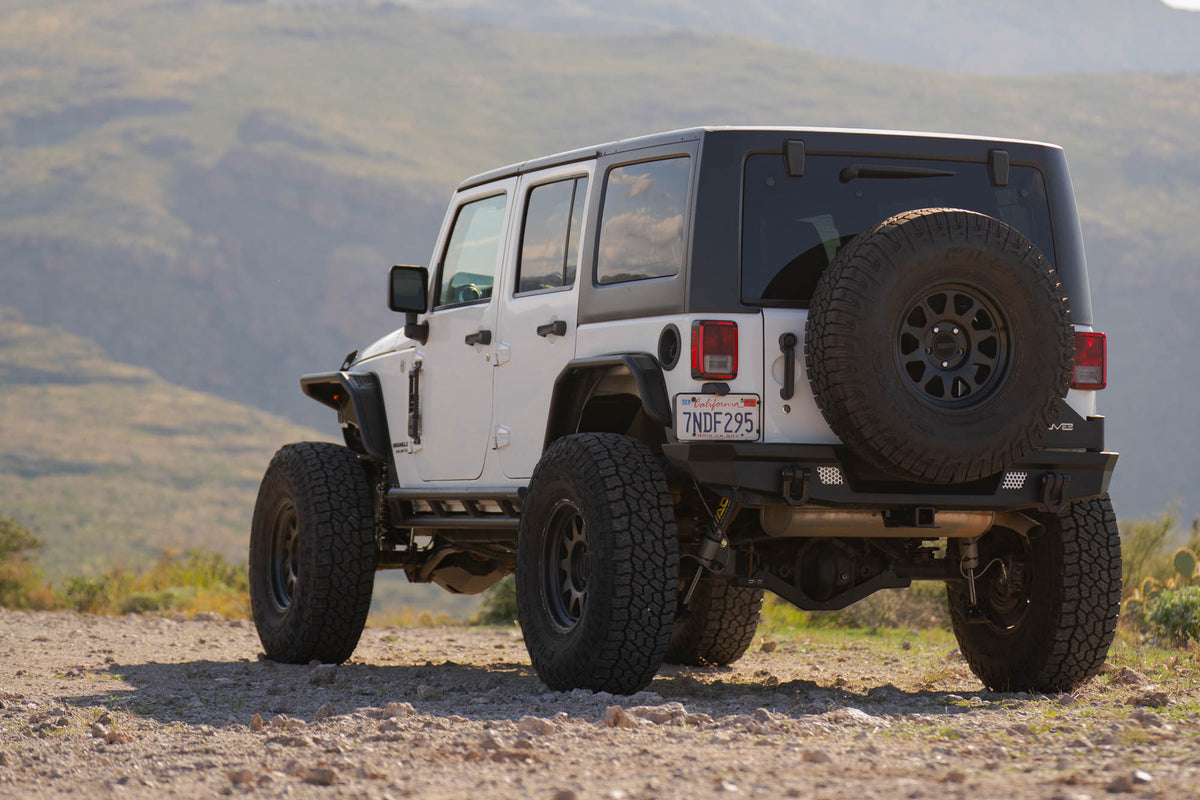 DV8 Offroad - 2007-2018 Jeep Wrangler JK Dana 44 Rear Differential Skid Plate - SPJK-13