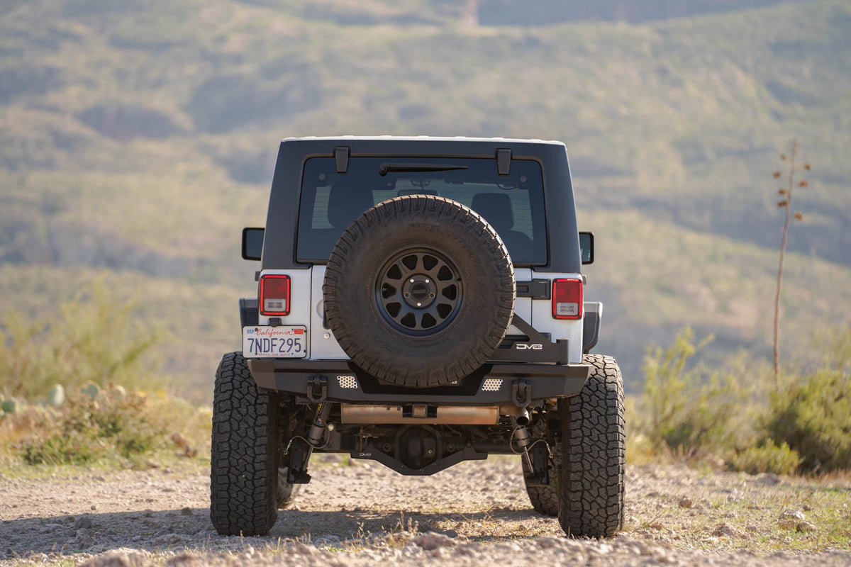 DV8 Offroad - 2007-2018 Jeep Wrangler JK Dana 44 Rear Differential Skid Plate - SPJK-13