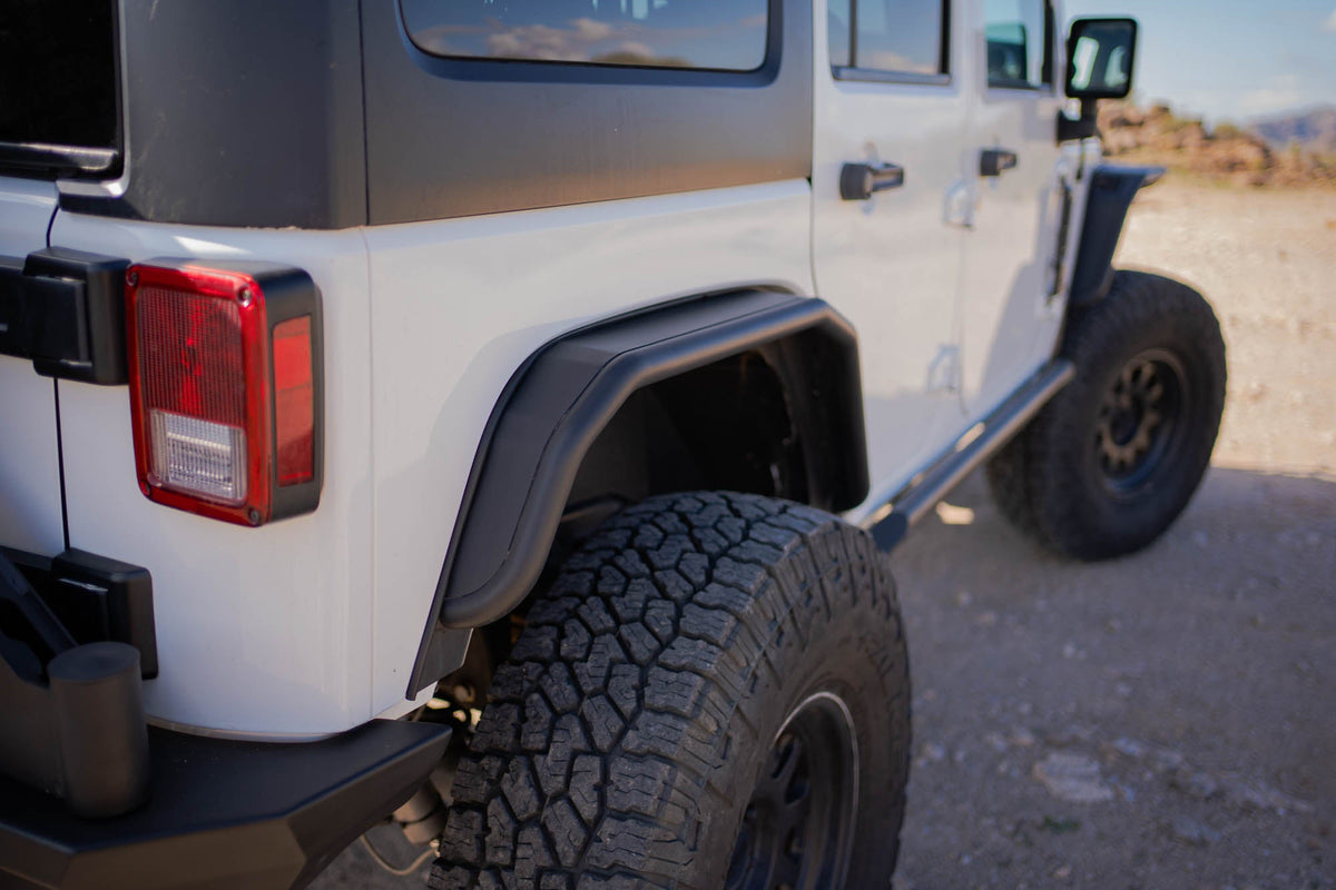 DV8 Offroad - 2007-2018 Jeep Wrangler JK | Spec Series Fender Flares - FDJK-06